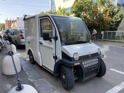 Review E-Mobility Urban Cargo: dubița electrică de oraș cât un Smart Forfour