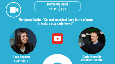 Morphosis Capital: ”Cel mai important lucru într-o afacere în scalare este cash flow-ul”