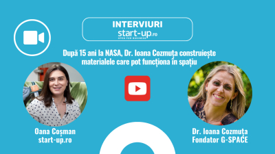 După 15 ani la NASA, Dr. Ioana Cozmuța construiește materialele care pot funcționa în spațiu